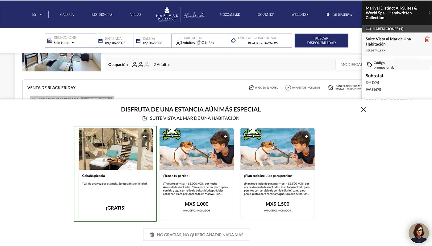 Perks Marival Distinct