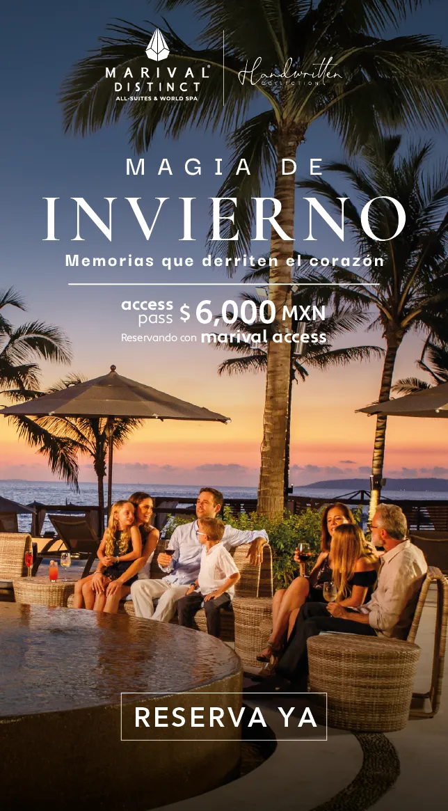 Vacaciones de invierno en la playa en Nuevo Vallarta