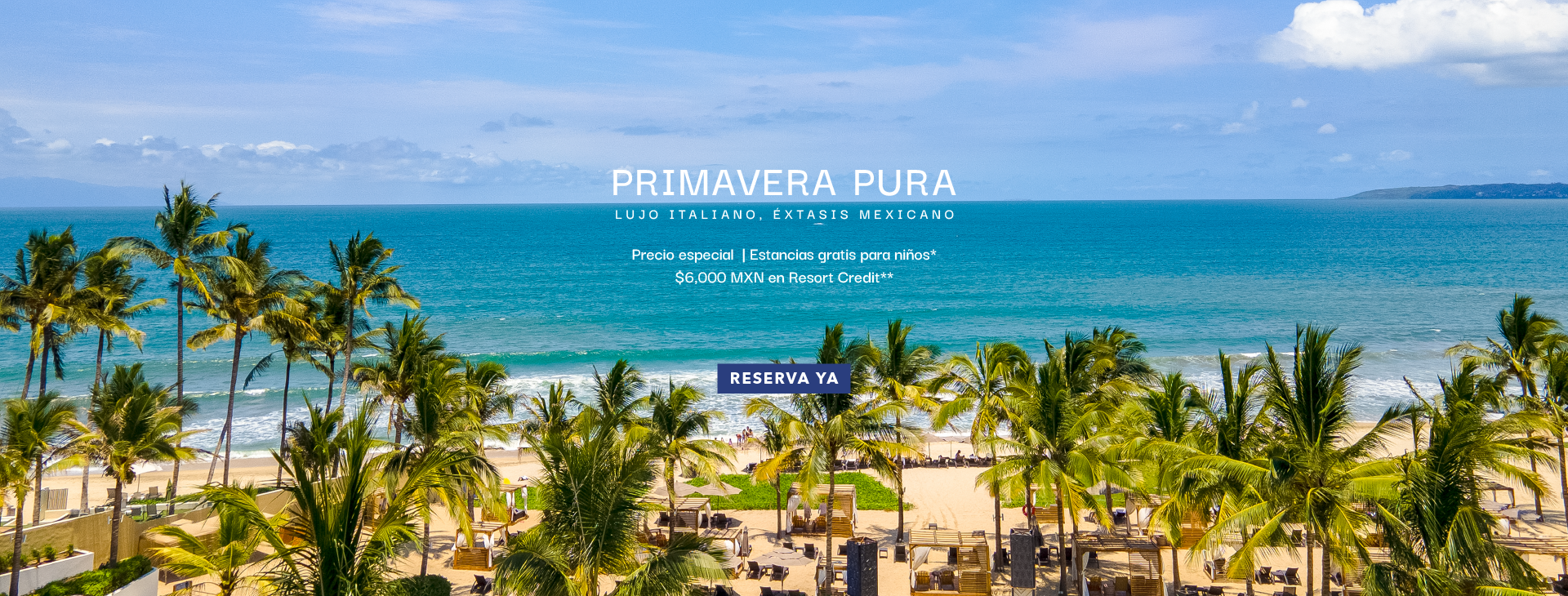 Venta de primavera en Nuevo Vallarta