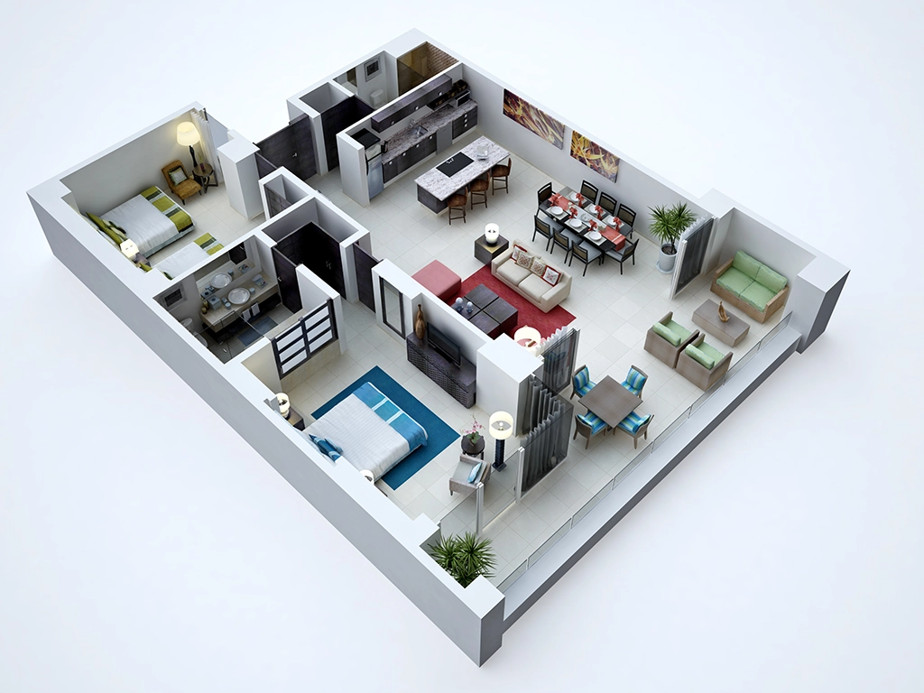 Penthouse Two Bedroom Marival Distinct
